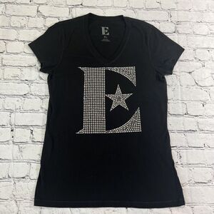 Official Elton John Ladies Fit Raised‎ Embellishment Shirt Fits Like XS Small